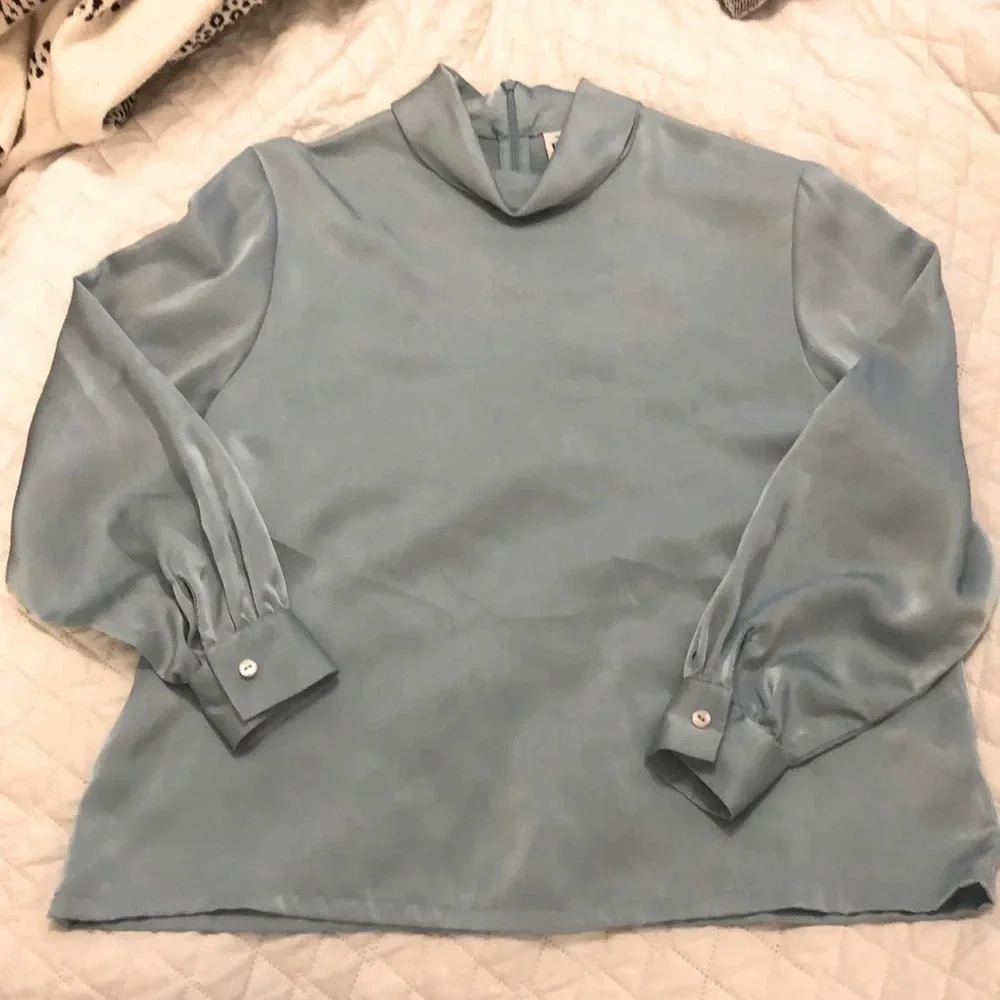 Vintage Pendleton polyester blouse